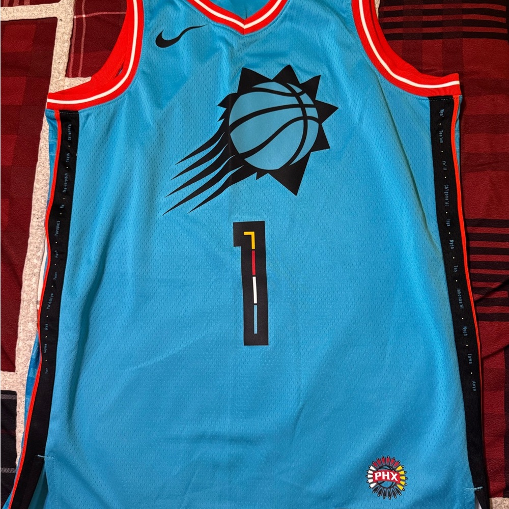 100% Authentic Nike Devin Booker Phoenix Suns City Edition Jersey
